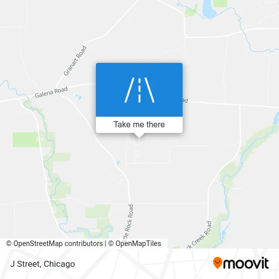 J Street map
