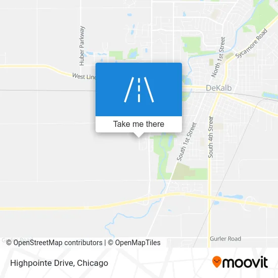 Highpointe Drive map