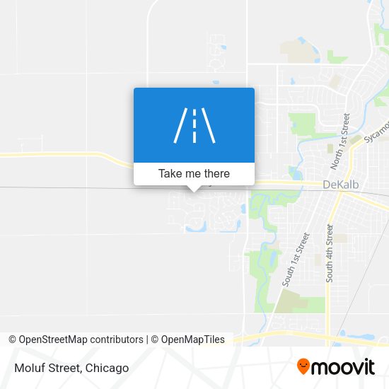 Mapa de Moluf Street