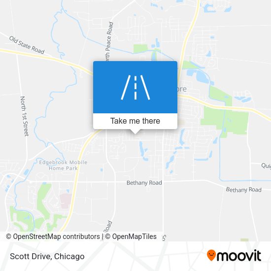 Mapa de Scott Drive
