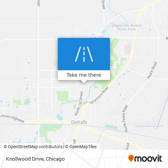 Mapa de Knollwood Drive