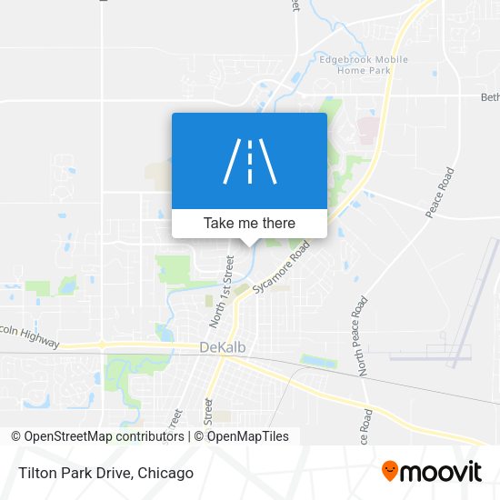 Tilton Park Drive map