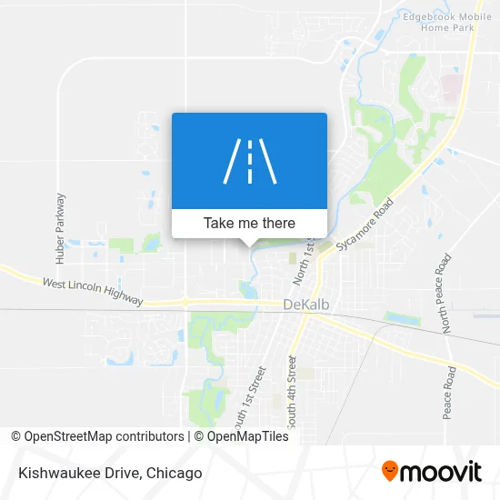 Kishwaukee Drive map
