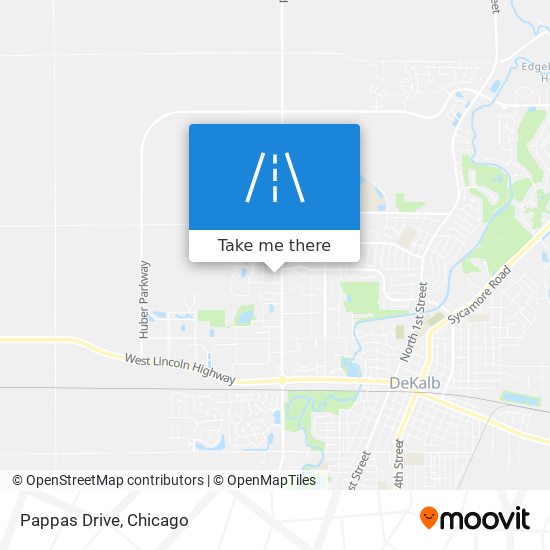 Pappas Drive map