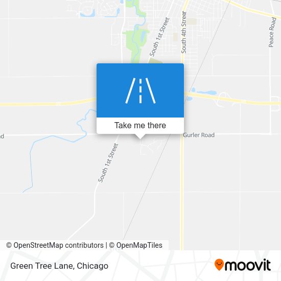 Mapa de Green Tree Lane