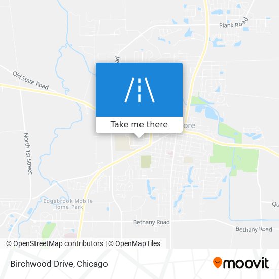 Birchwood Drive map