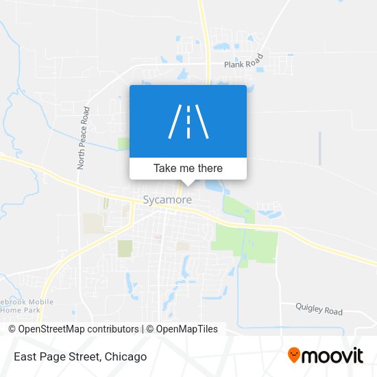 Mapa de East Page Street