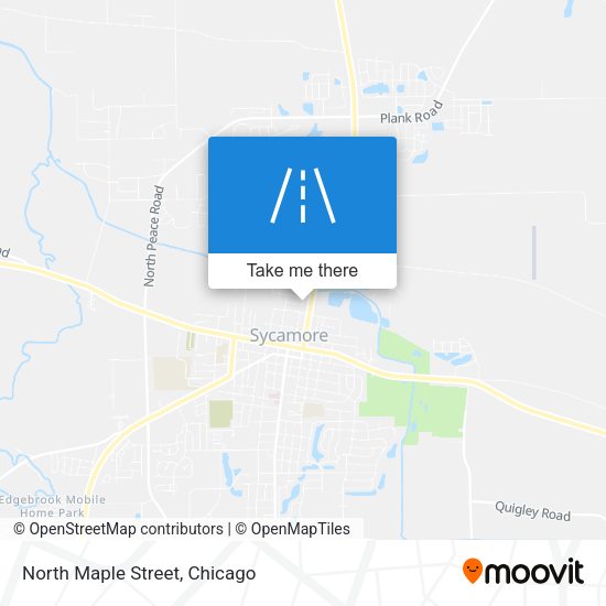 Mapa de North Maple Street