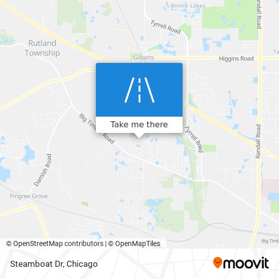 Mapa de Steamboat Dr