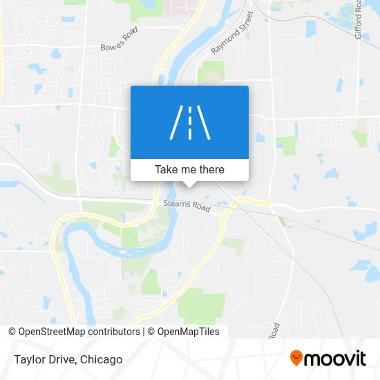 Taylor Drive map