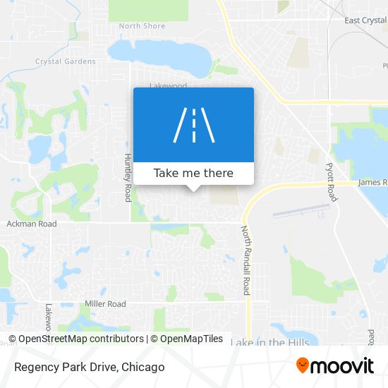 Mapa de Regency Park Drive