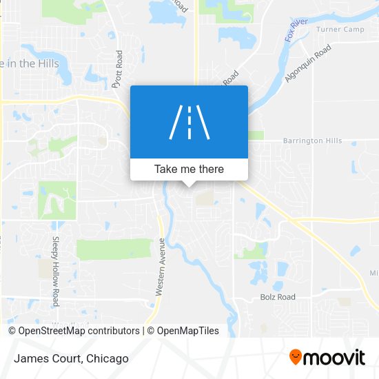 Mapa de James Court