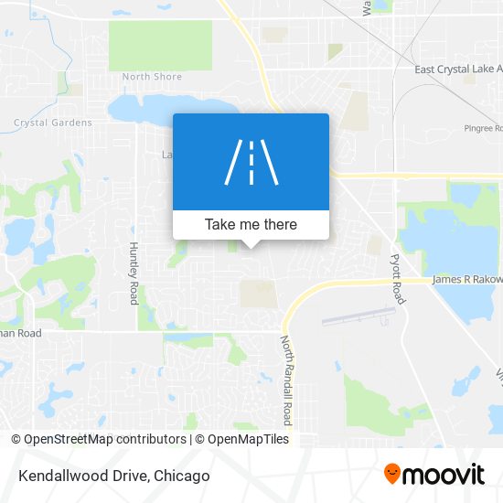 Kendallwood Drive map