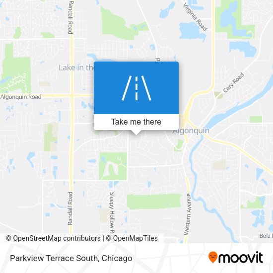 Mapa de Parkview Terrace South