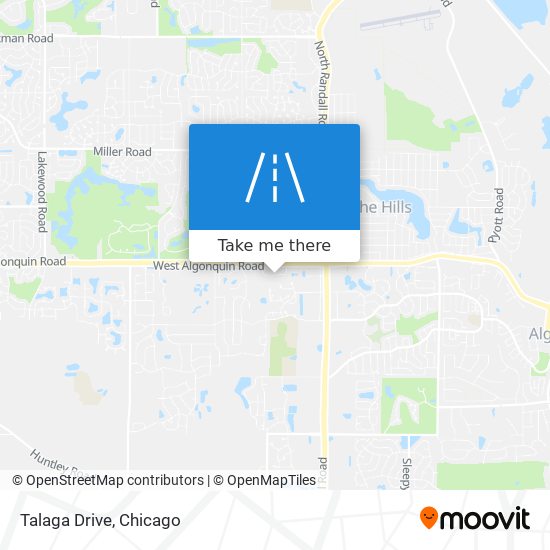 Talaga Drive map