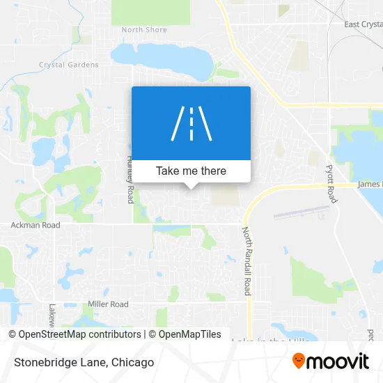 Stonebridge Lane map
