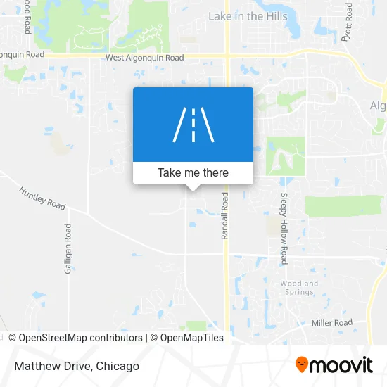Mapa de Matthew Drive