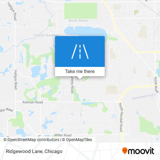 Mapa de Ridgewood Lane