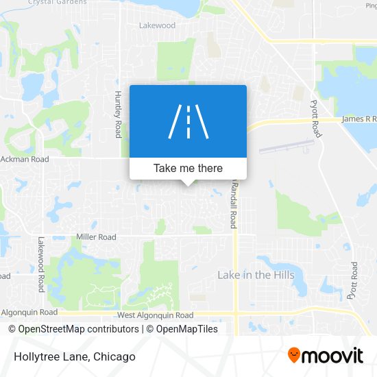 Mapa de Hollytree Lane