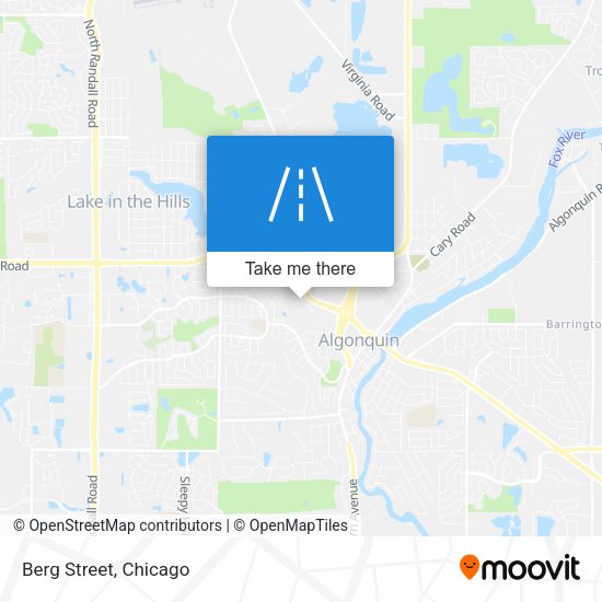 Mapa de Berg Street