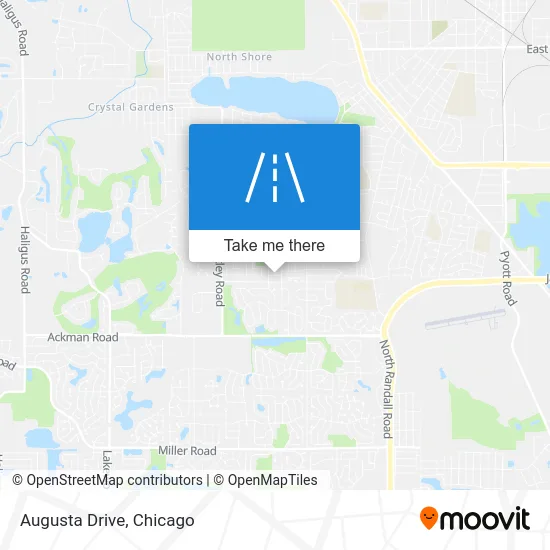 Augusta Drive map