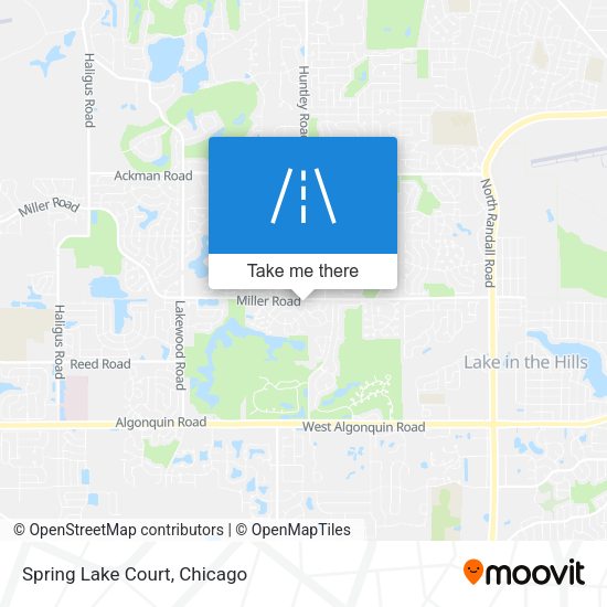 Mapa de Spring Lake Court