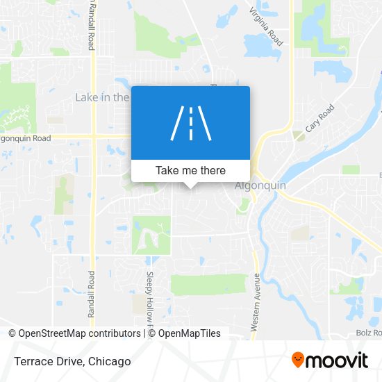 Mapa de Terrace Drive
