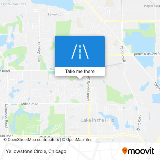 Yellowstone Circle map