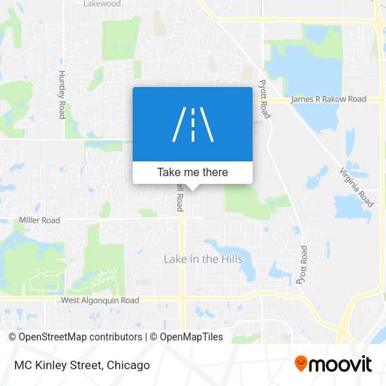 MC Kinley Street map