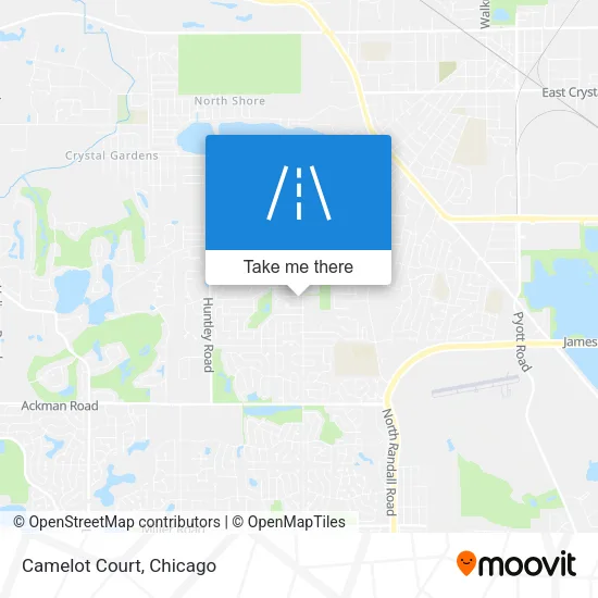 Camelot Court map