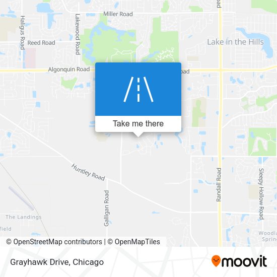 Grayhawk Drive map