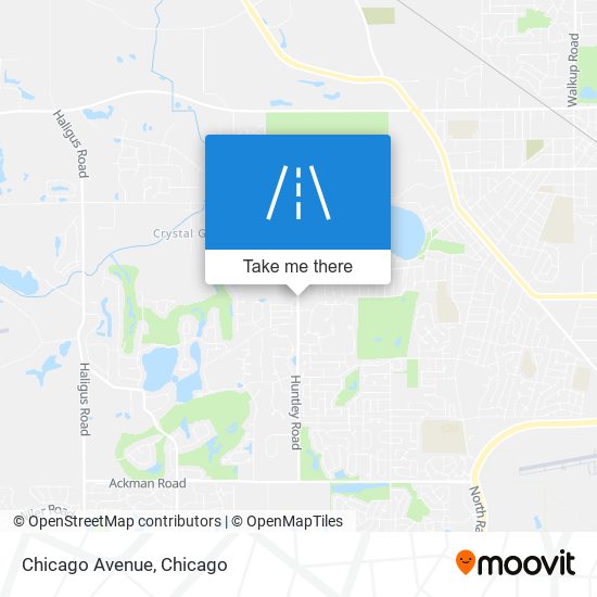 Chicago Avenue map