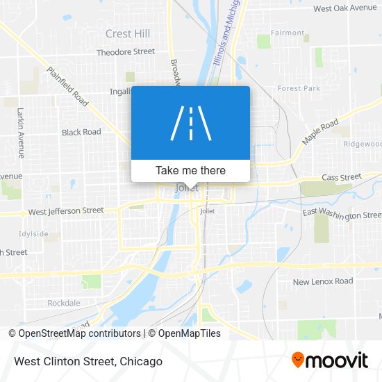 Mapa de West Clinton Street