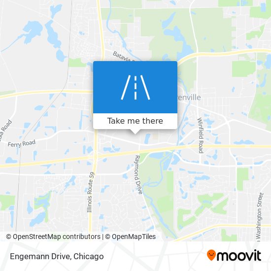 Engemann Drive map