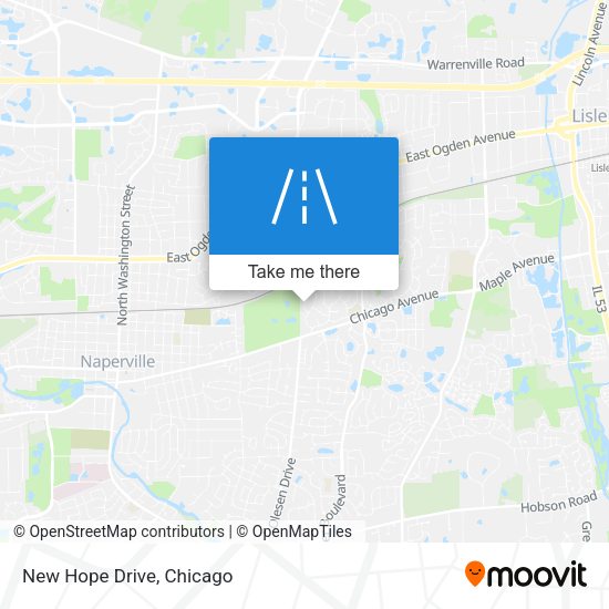 Mapa de New Hope Drive