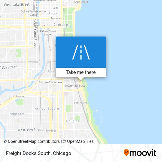 Mapa de Freight Docks South