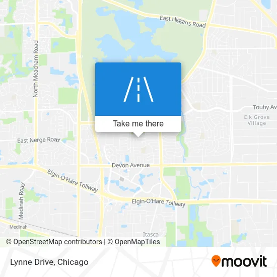 Lynne Drive map