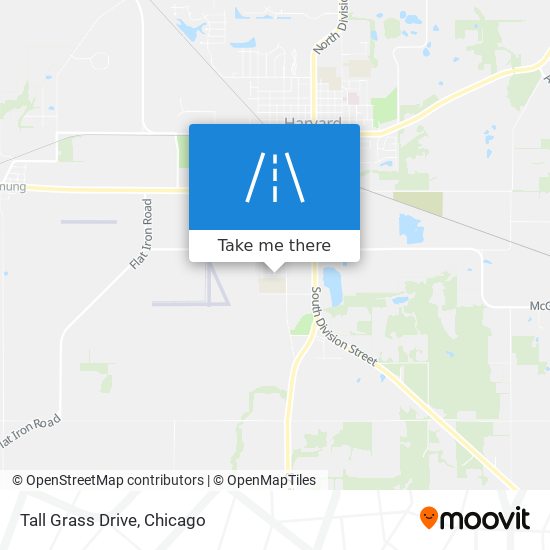 Tall Grass Drive map