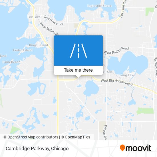 Mapa de Cambridge Parkway