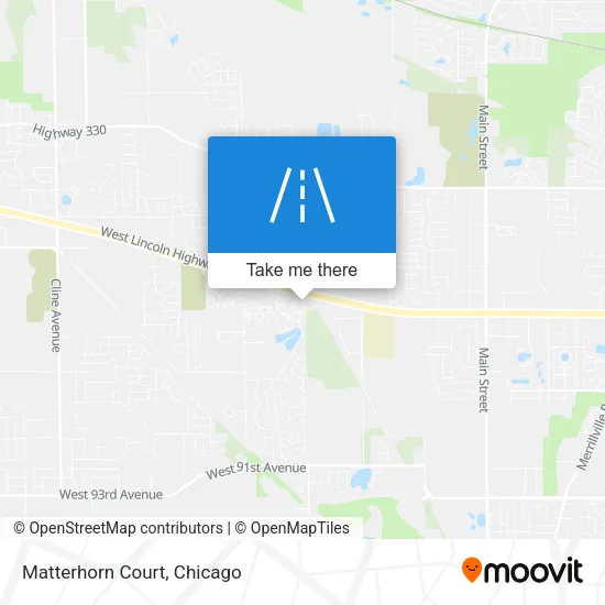 Matterhorn Court map