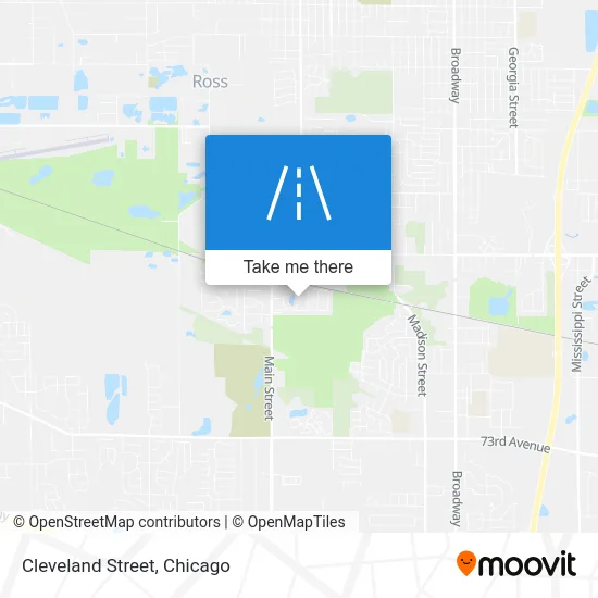 Cleveland Street map