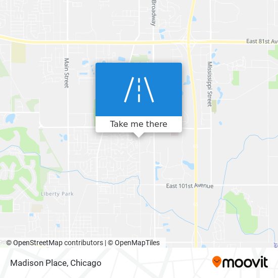 Madison Place map