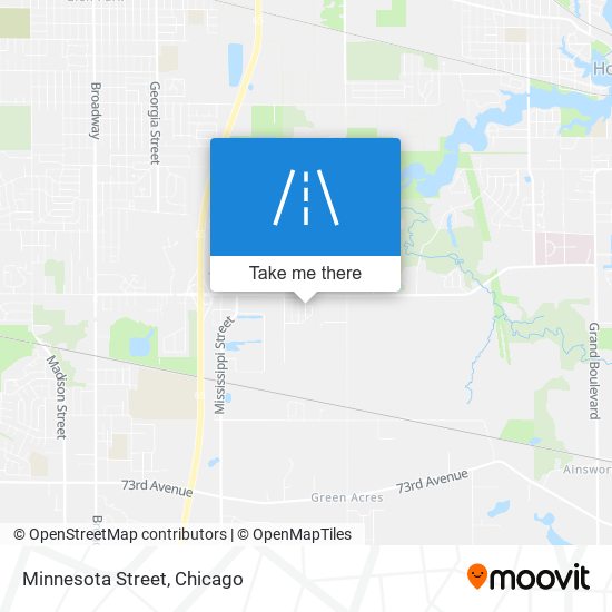 Mapa de Minnesota Street