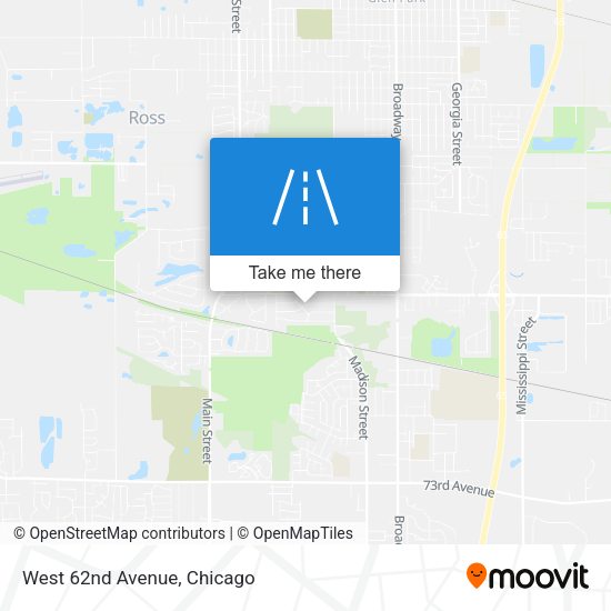 Mapa de West 62nd Avenue