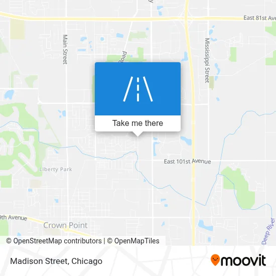 Madison Street map