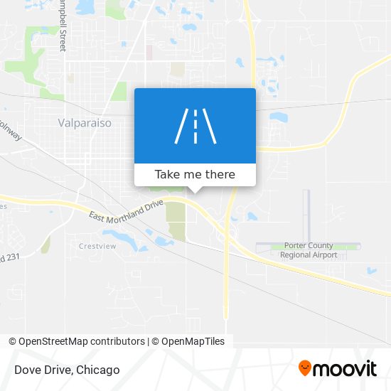 Dove Drive map