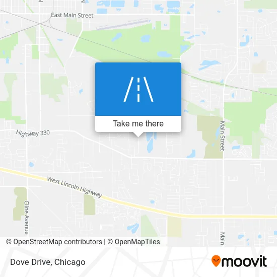 Dove Drive map