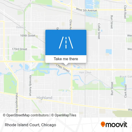 Rhode Island Court map