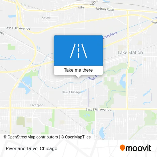 Riverlane Drive map