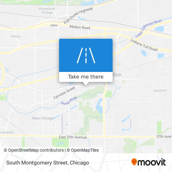 South Montgomery Street map